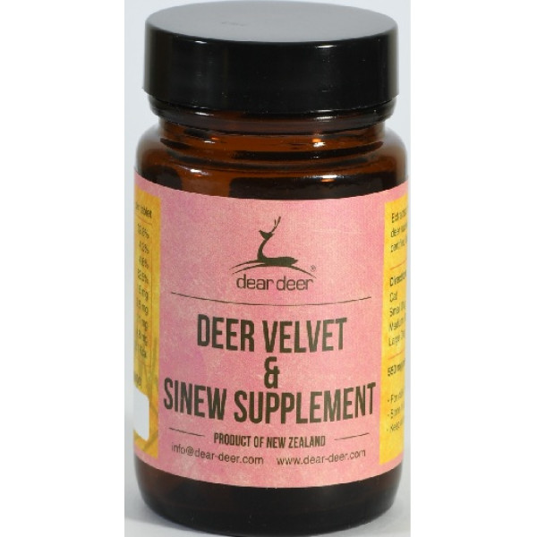 Dear Deer 貓狗零食 保健系列 鹿茸鹿筋活力保健素 100粒裝